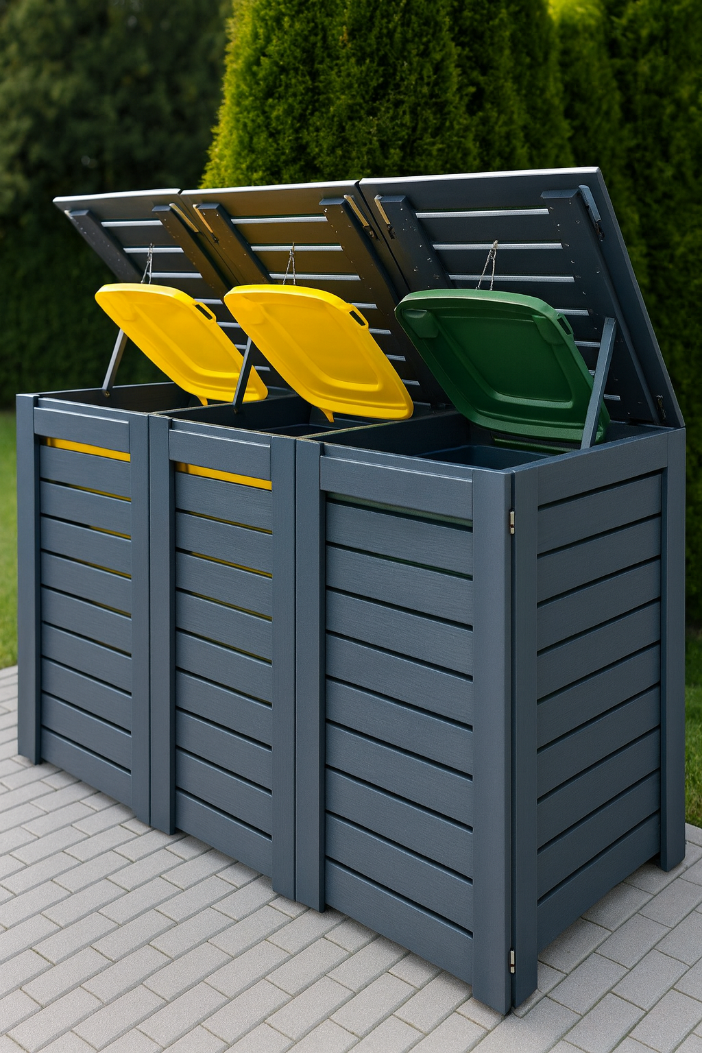 Cutie de mascare triplă 240 L