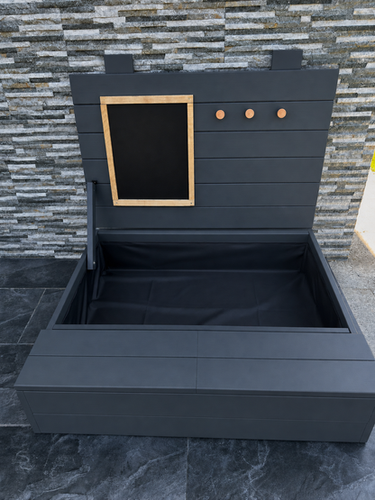 Cutia de nisip NIVRO (Sandbox) – naturală, durabilă, estetică